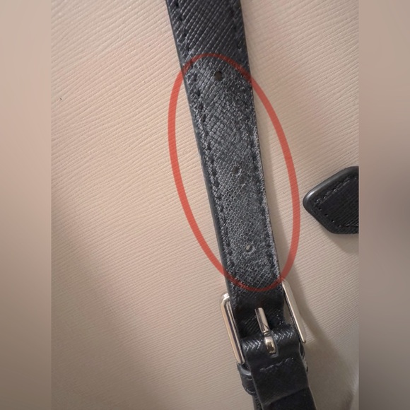 Used Kate Spade Staci Saffiano Leather Dome Backpack Purse - Picture 7 of 10